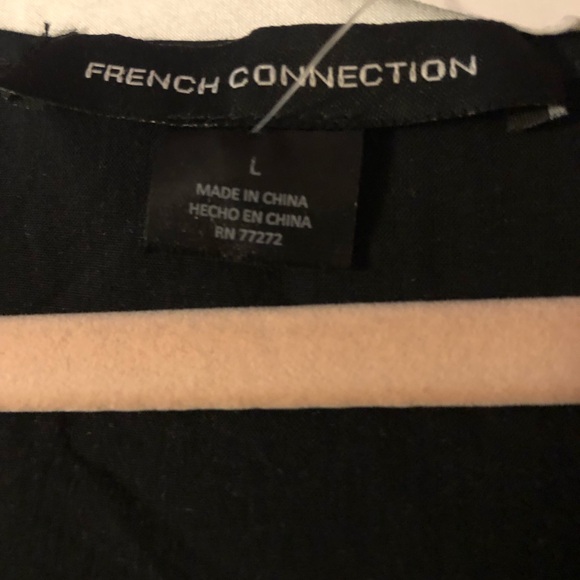 NWT French Connection Ladies Embroidered MIDI Dress ( Black Out) - Picture 4 of 8